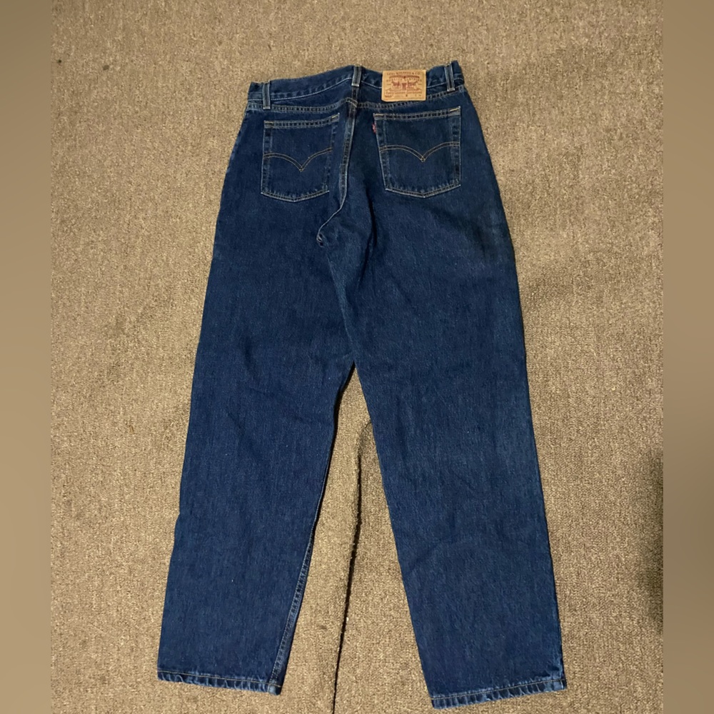 RARE🇺🇸Vintage Levi’s Straight Leg Loose Fit in Blue